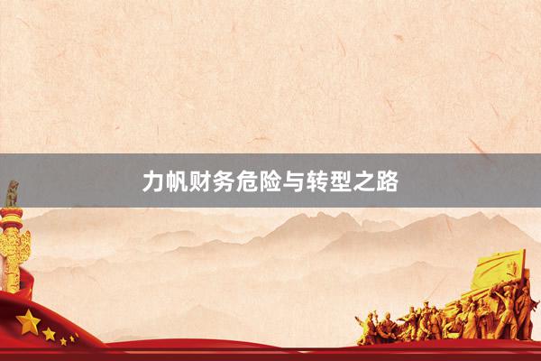 力帆财务危险与转型之路